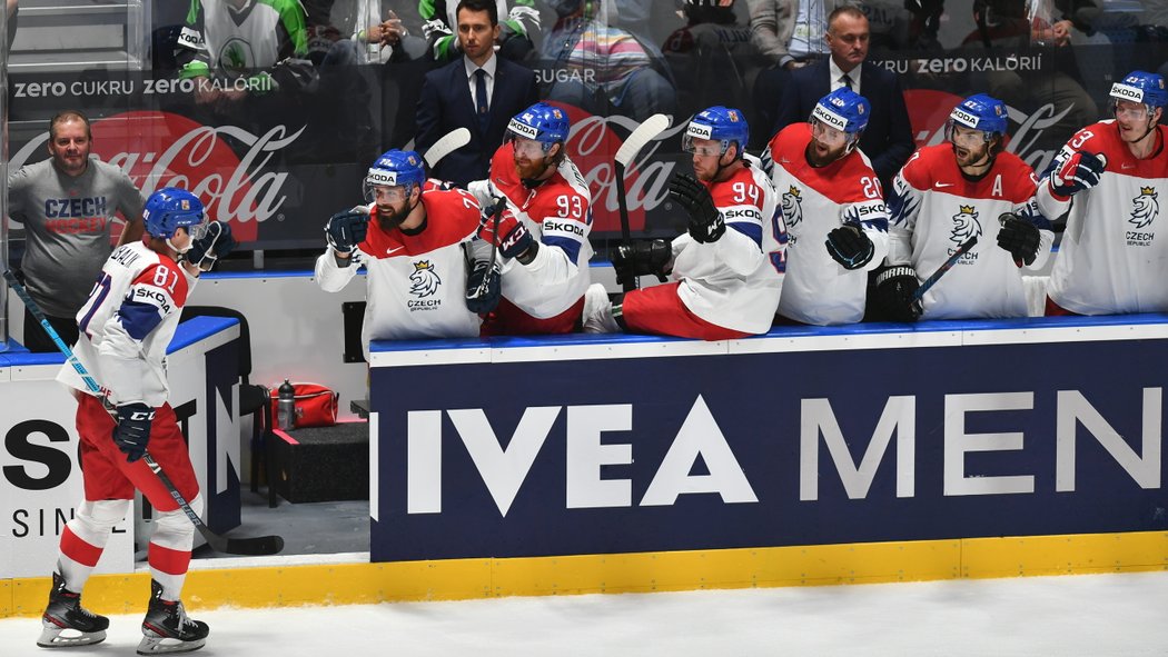 Dominik Kubalík vystřelil českému týmu dělovkou uklidňující vedení 3:1.