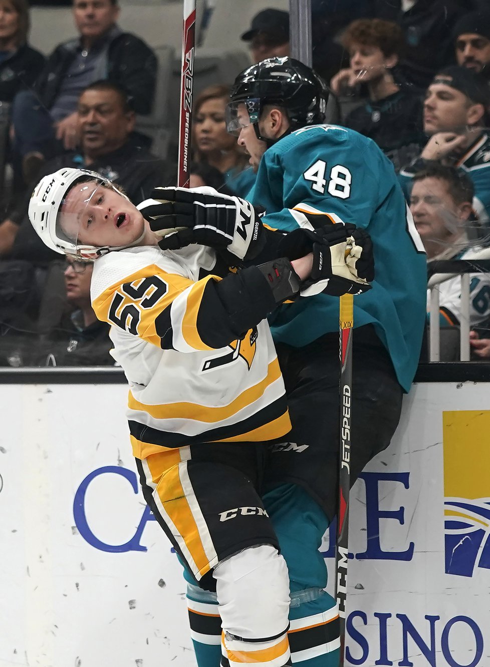 Český hokejista Tomáš Hertl ve službách San Jose Sharks