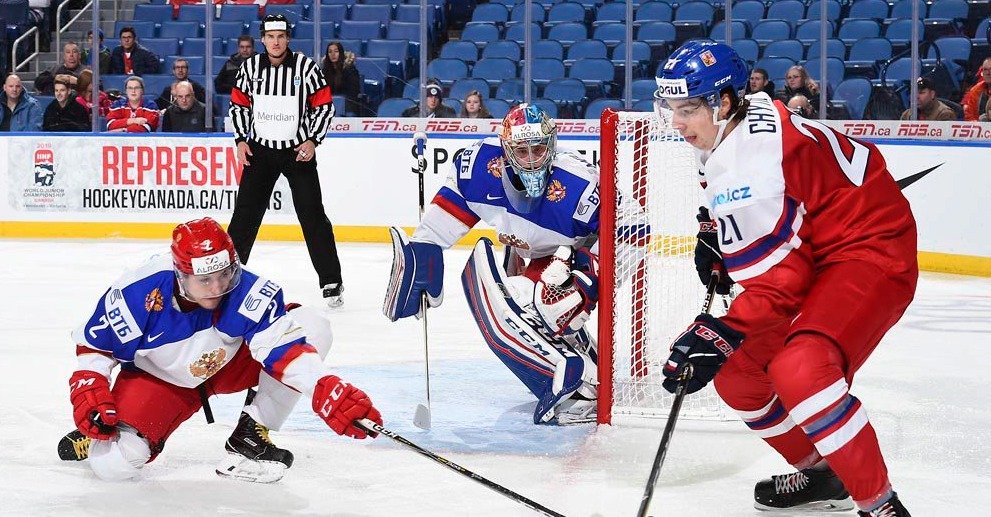 Češi vedli v zahajovacím utkání už 5:2, ruský soupeř snížil v závěru.