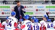 Čeští hokejisté v přípravném utkání před světovým šampionátem
