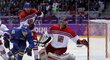 Českým hokejistům úvod zápasu proti Švédsku nevyšel