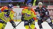 Hokejisté Českých Budějovic vyšly proti Chomutovu v první lize bodově naprázdno po 25 zápasech