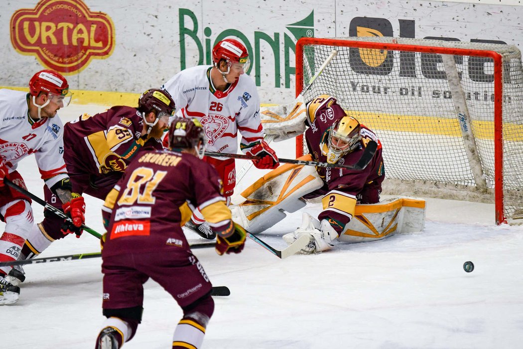 Jihlava v posledním kole základní části porazila Frýdek-Místek 3:1