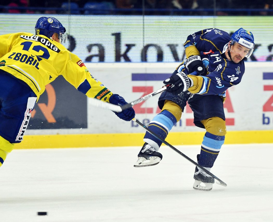 Tomáš Plekanec vstřelil vítězný gól druhého utkání čtvrtfinále play off Chance ligy proti Přerovu