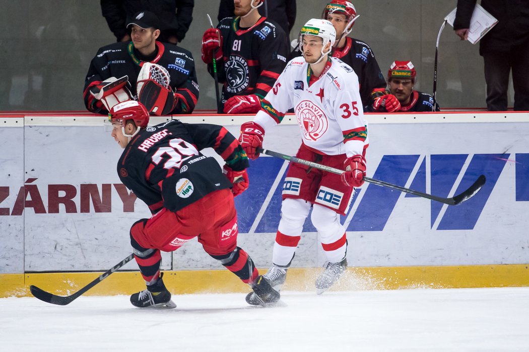 Série mezi Slavií a Frýdkem-Místkem je srovnaná 1:1 na zápasy