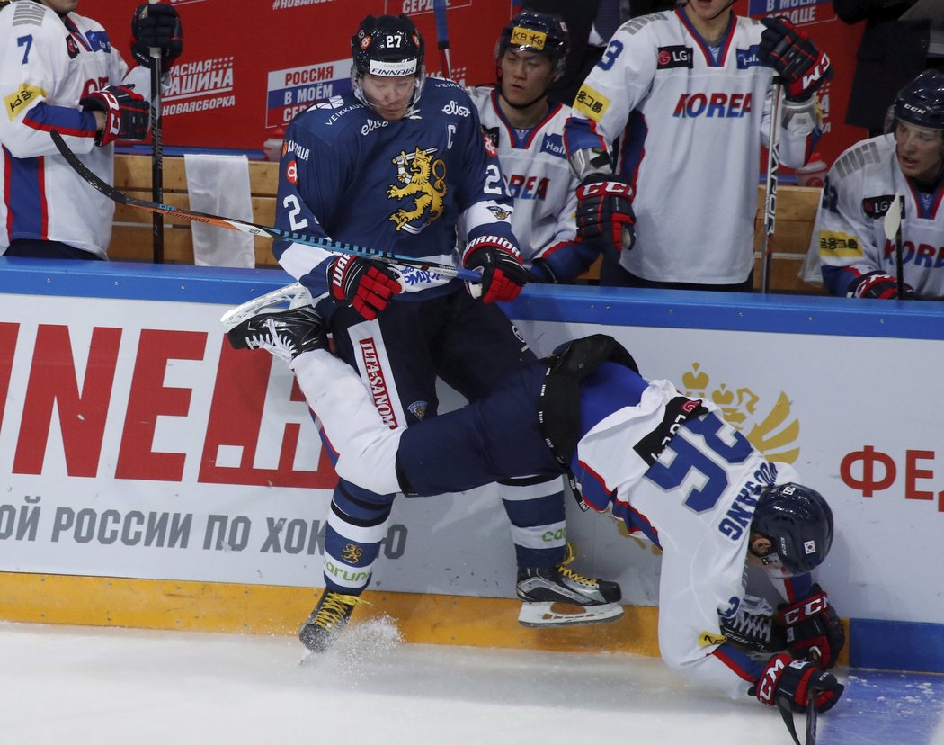 Hokejisté Finska si na Channel One Cupu poradili s Koreou