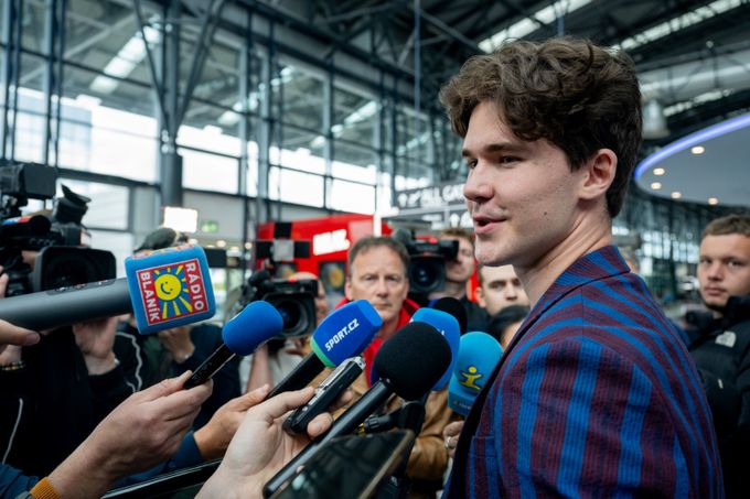 Chmelař o zranění: Cítím se skvěle. Klapka? Byl bych rád, kdyby tu byl, ale je to na trenérech Chmelař o zranění: Cítím se skvěle. Klapka? Byl bych rád, kdyby tu byl, ale je to na trenérech