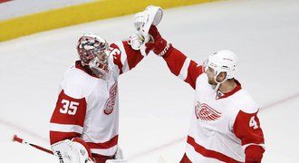 Kindl asistoval a Detroit zdolal Chicago, Havlát se znovu zranil