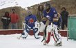 Dominik Hašek předváděl své hokejové umění v Tibetu
