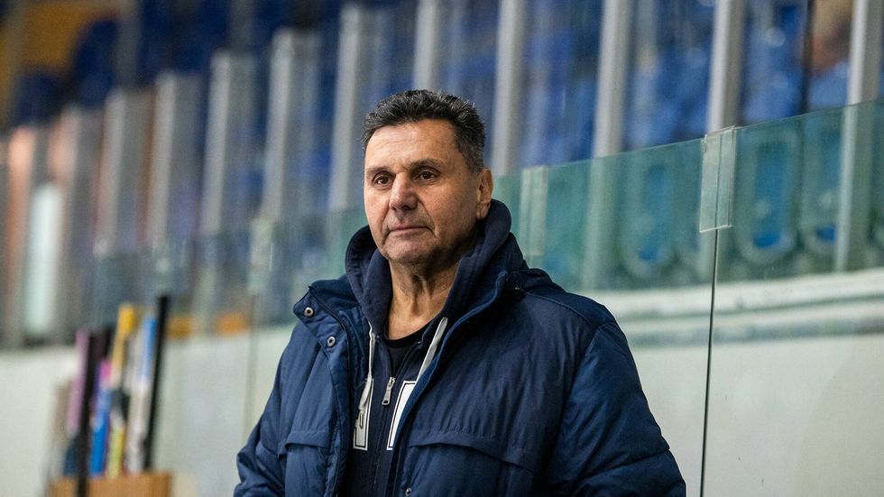 Trenér Vladimír Růžička při své obnovené premiéře na střídačce Ústí nad Labem