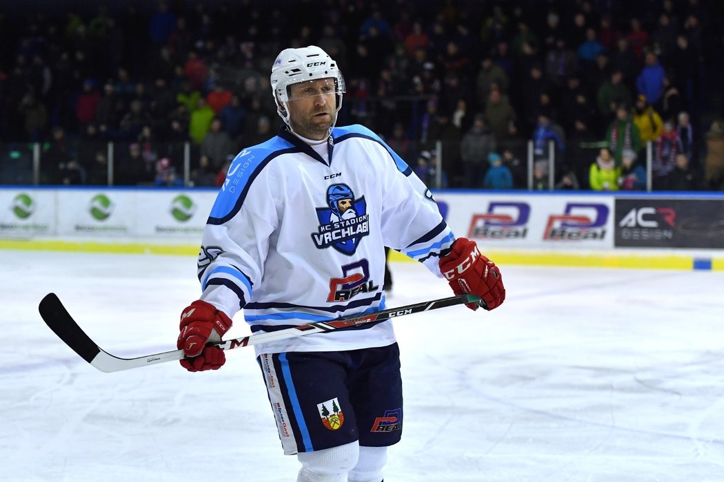 Jaroslav Bednář rozhodl vítězným gólem i druhý zápas 1. kola play off druhé ligy proti Děčínu, trefil se v čase 59:50 (archivní foto)