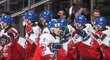 Čeští hokejisté v utkání na světovém šampionátu do dvaceti let proti Kanadě