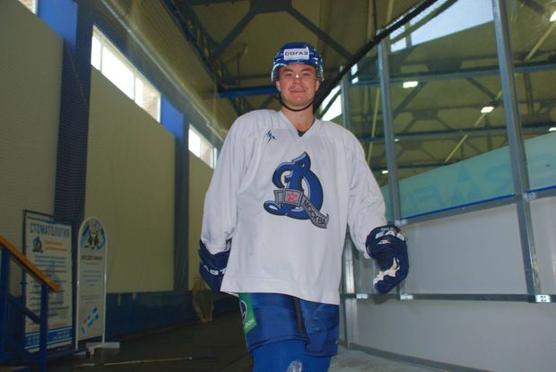 Jiří Hudler odchází z tréninku Dynama Moskva Jiří Hudler odchází z tréninku Dynama Moskva