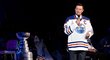 Nejslavnější hokejista všech dob Wayne Gretzky promluvil před diváky