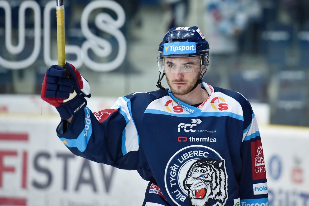 Liberecký útočník Tomáš Filippi se vrátil mezi Bílé Tygry z KHL