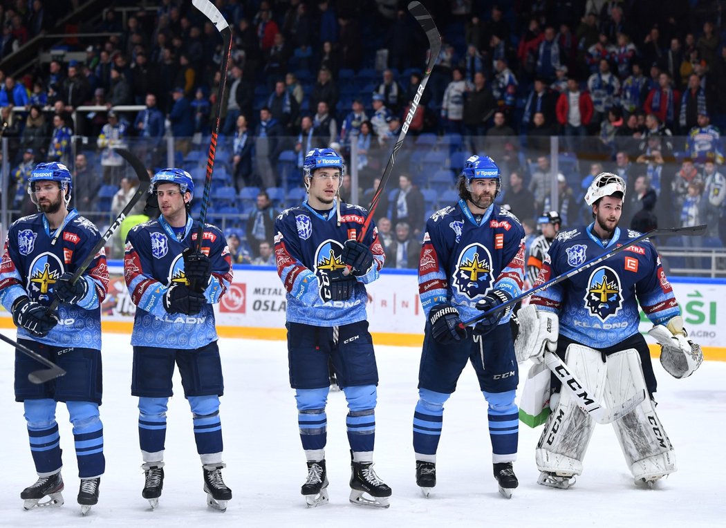 Jaromír Jágr se svými Rytíři slaví velecenné vítězství nad Kometou