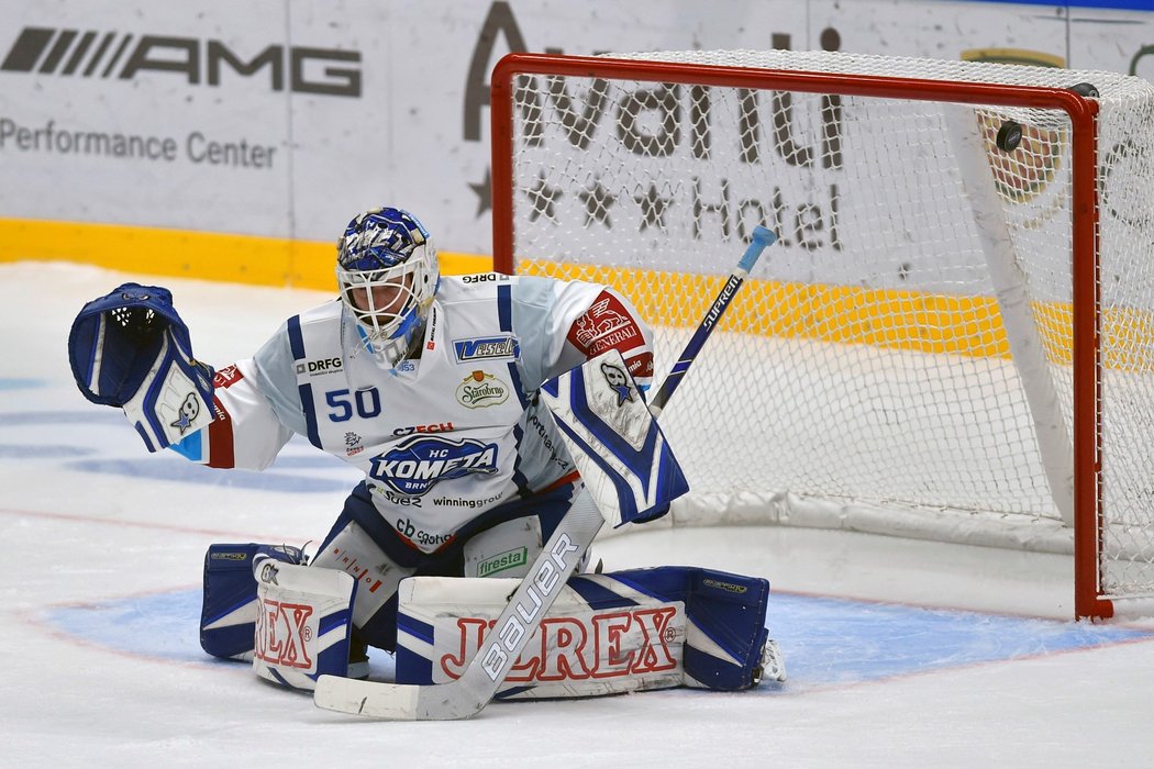 Jednička Komety Karel Vejmelka svůj tým proti Zlínu nepodržel