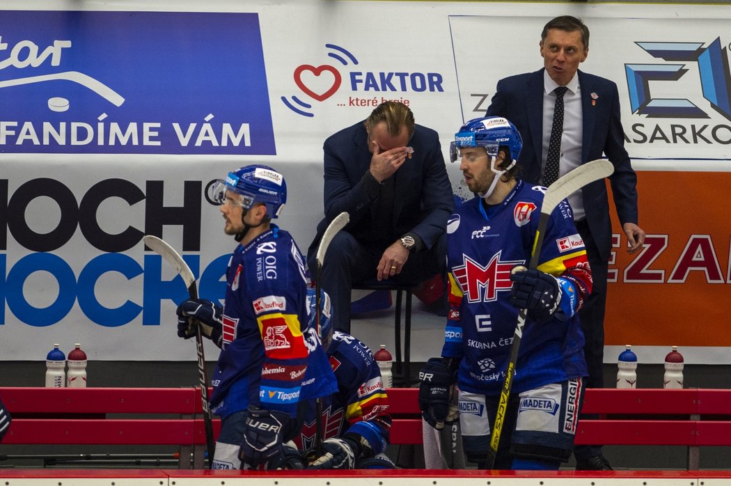 Zklamaný trenér Českých Budějovic Václav Prospal