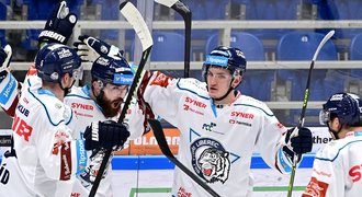 SESTŘIH: Kometa - Liberec 1:4. Třetí výhra Tygrů v řadě, zazářil Zachar