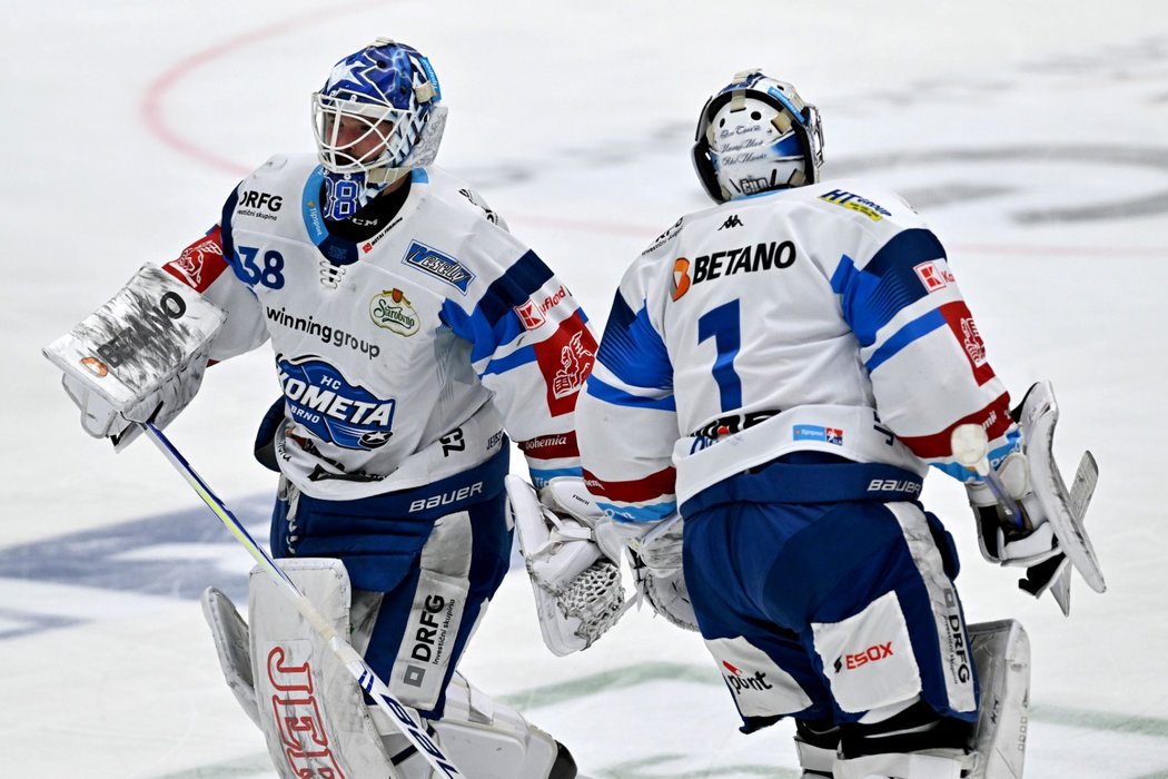 Brankář Dominik Furch podruhé v řadě přenechává místo v brance Komety Marku Čiliakovi