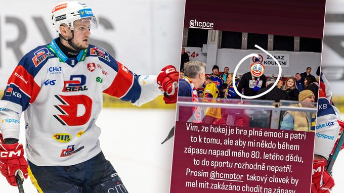 Nepříjemná dohra bitvy na Motoru. Napadli dědu pardubického útočníka Kondelíka Nepříjemná dohra bitvy na Motoru. Napadli dědu pardubického útočníka Kondelíka