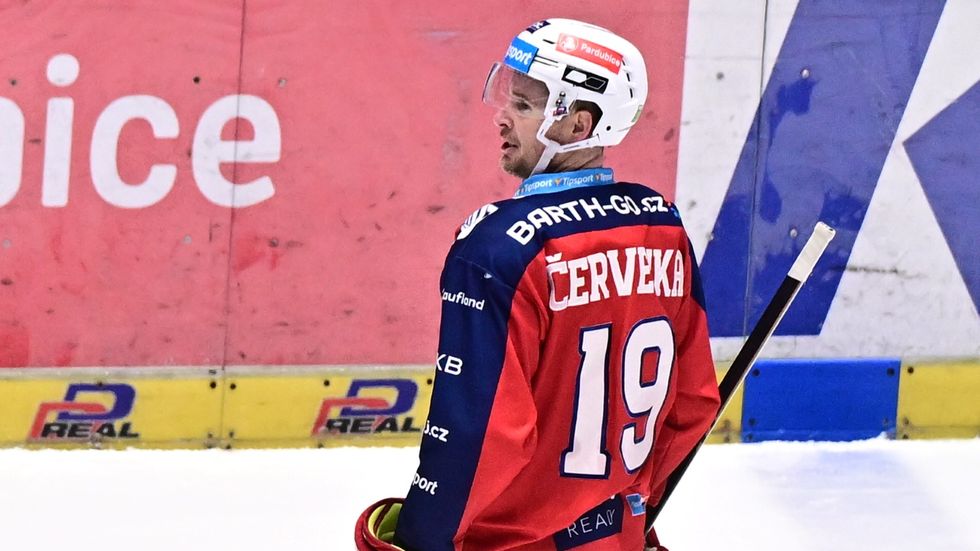 Roman Červenka přidává další body v dresu Pardubic
