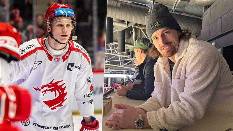 Jubilejnímu 300. domácímu zápasu Třince přihlížel i bývalý Ocelář Daniel Voženílek, který přihlížel, jak mladý talent dal gól sekundu před pauzou