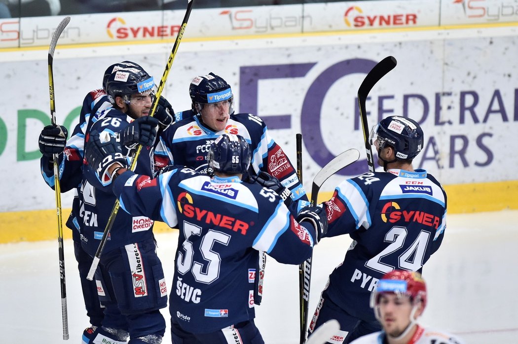 Liberečtí hokejisté odstartovali duel s Hradcem Králové parádně. Po šesti minutách hry vedli 3:0