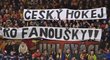 Protestní choreo hokejových fanoušků v Jihlavě