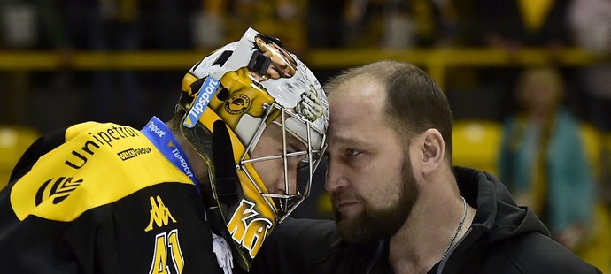 Pavel Kantor a Jiří Šlégr měli důvod k radosti - výhra dává Litvínovu velkou naději