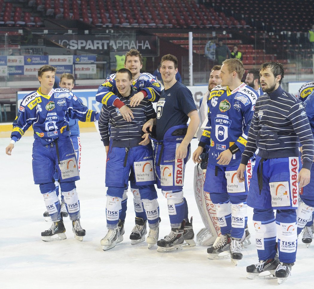 Brněnská Kometa dokázala porazit favorizovanou Spartu a postoupit do finále play off