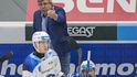 Trenér Komety Brno Kamil Pokorný během utkání proti Českým Budějovicím