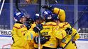 Radost hokejistů budějovického Motoru