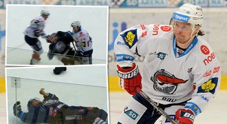 LIKVIDACE od Rusa z KHL. Pamatuju si jen ránu, přiznal sešitý Vlach