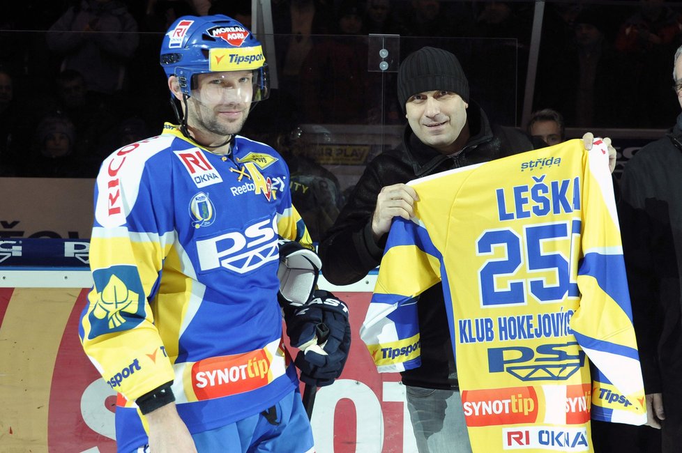 Za stejnou metu jako David Výborný byl odměnem i Petr Leška, další člen Klubu hokejových střelců deníku Sport.