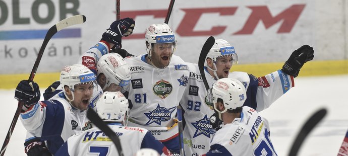 Kometa strhla prodloužení na svou stranu a v sérii s Vítkovicemi vede 1:0 na zápasy!