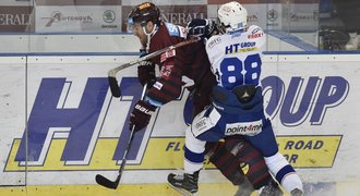 Kometa - Sparta 4:3 v prodloužení. Brno blízko postupu, rozhodl Haščák