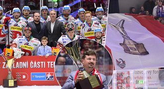 Pardubice si převzaly pohár pro vítěze základní části: vyfotit, nesahat a pryč