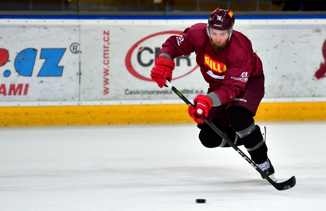 Reprezentační obránce Adam Polášek se po třech letech v KHL vrátil do Sparty
