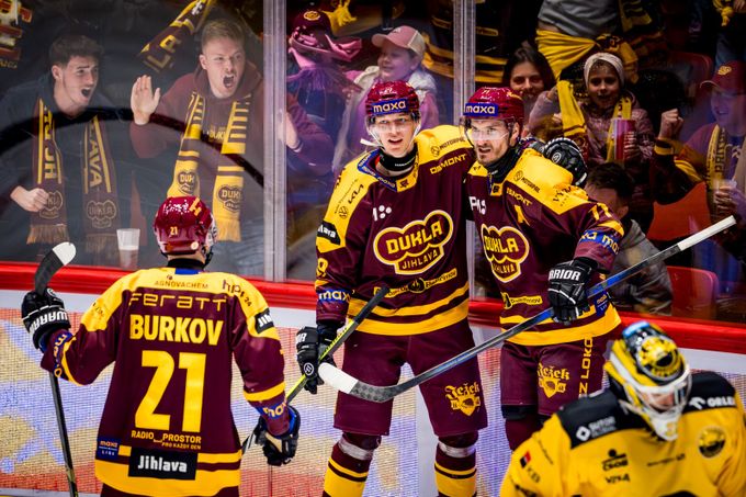 Jihlava - Litvínov 4:2. Dukla odmítla konec sezony. Odložili jsme si pivo, pousmál se bek Jihlava - Litvínov 4:2. Dukla odmítla konec sezony. Odložili jsme si pivo, pousmál se bek