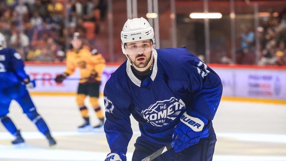 Maxim Čajkovič v přípravném utkání proti Jihlavě