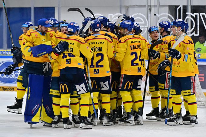 Motor srovnal sérii s mistrem, Klouček zářil. Čihák nechápal rozhodnutí sudích Motor srovnal sérii s mistrem, Klouček zářil. Čihák nechápal rozhodnutí sudích