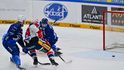 Pardubický Jakub Lauko v šanci v utkání proti Kometě Brno