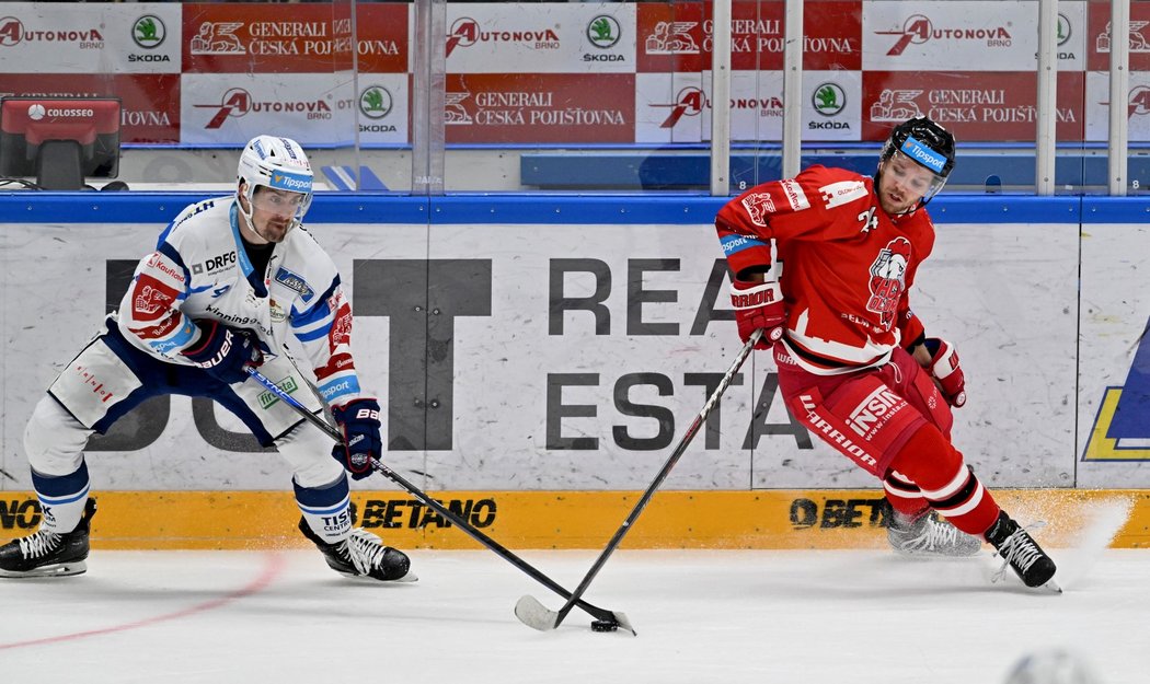 Zleva Petr Holík z Brna a Lukáš Anděl z Olomouce