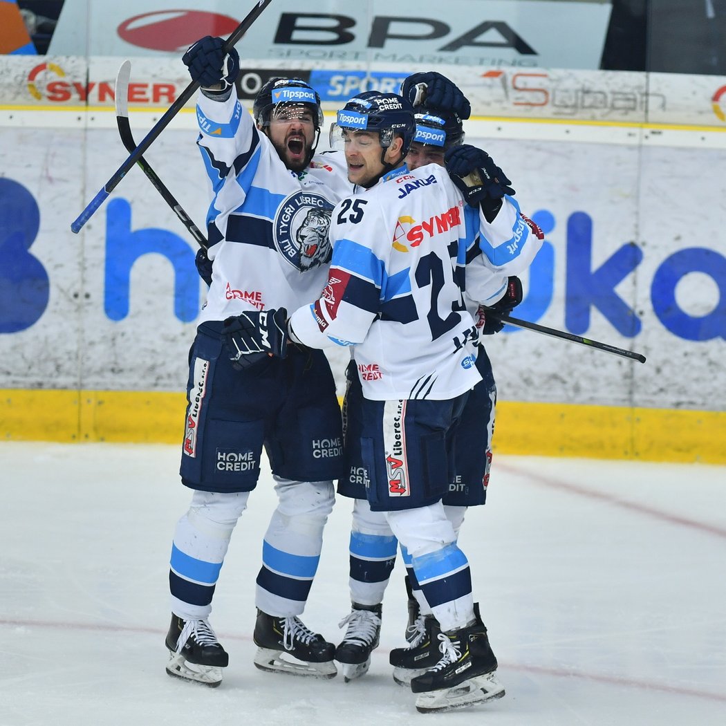 Liberec otevřel ve druhém finále skóre