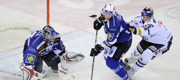 Liberec v zápase proti Plzni.