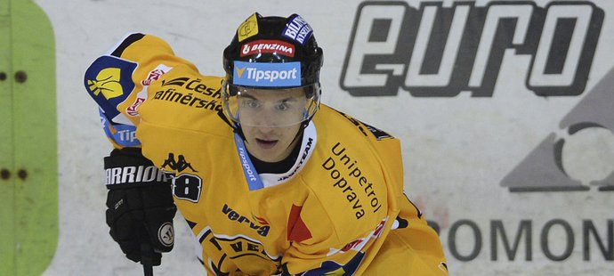 Litvínovský hokejista Karel Kubát