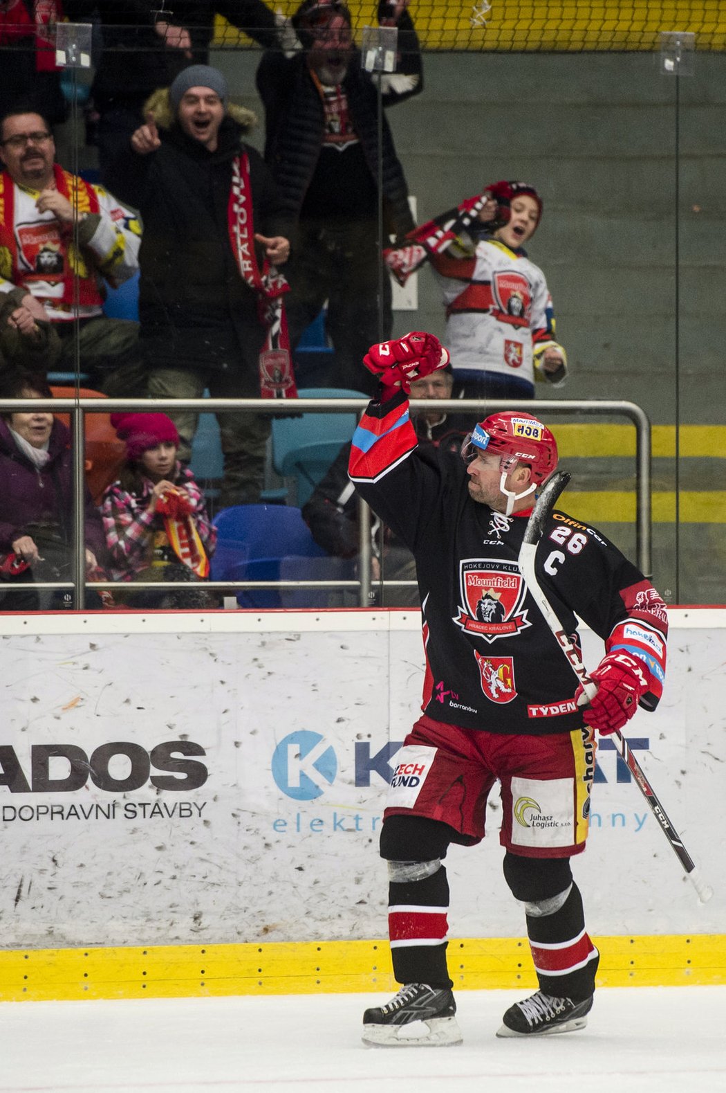 Jaroslav Bednář z Mountfieldu HK nasázel Zlínu hattrick