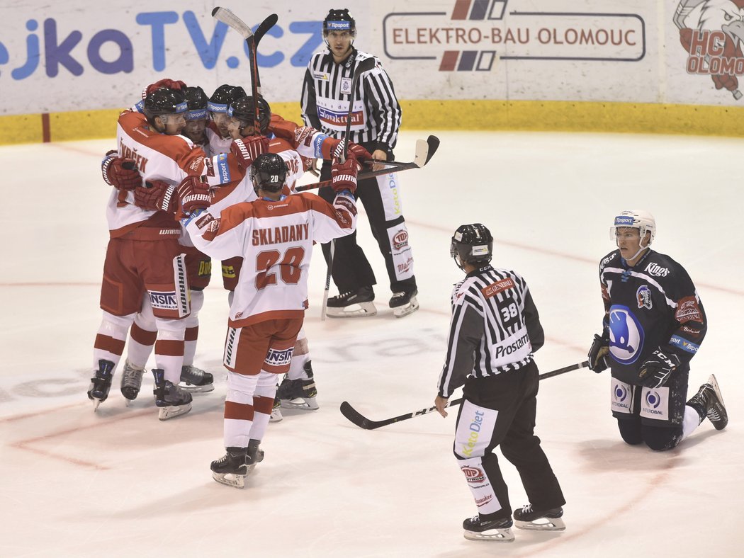 První gól Olomouc dal Jaroměřský