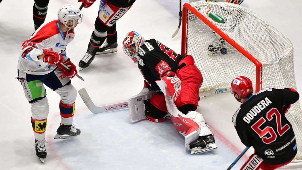 Johan Harju byl prvním pardubickým střelcem proti Třinci